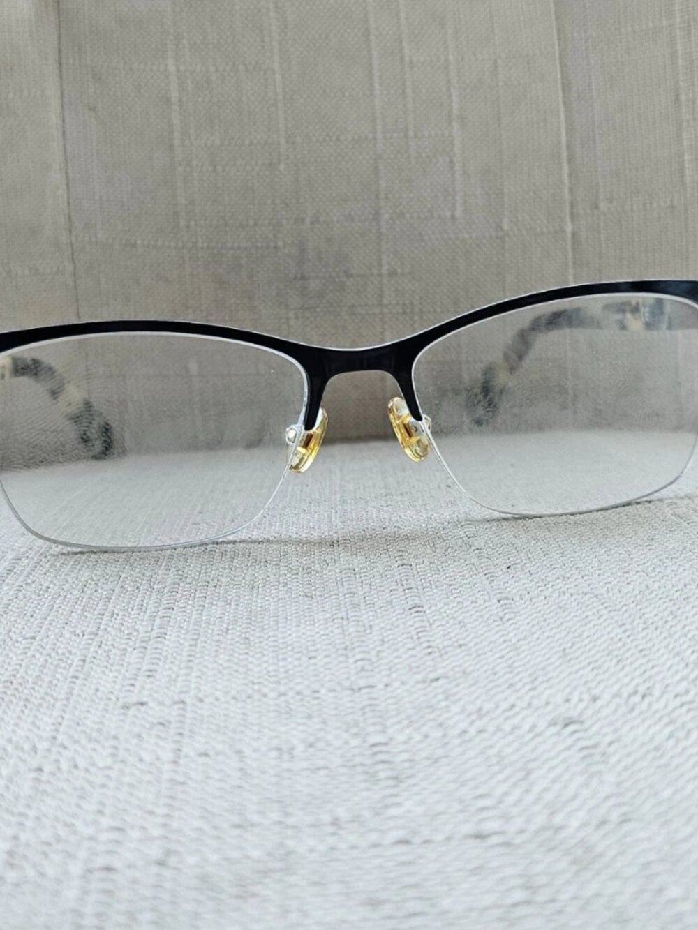 Kate Spade Women Eyeglasses Frame Half Rim Eyewear GLORIANNE Black Glasses - Picture 3 of 12